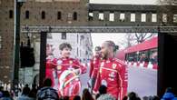 Ferrari-show a Milano, duetto Mondiale Leclerc-Hamilton