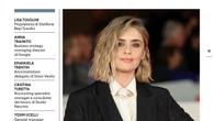 Linda Villano tra le 100 Donne dell'Anno secondo Forbes