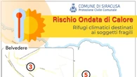 Sale la temperatura, Comune Siracusa attiva rifugi climatici