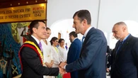 Silli in Ecuador per l'insediamento del presidente Noboa