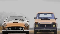 Ferrari 250 California e Lada Niva, i 2 volti del collezionismo
