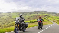 Più tecnologia per le Yamaha Tracer 7 e 7 GT 2025