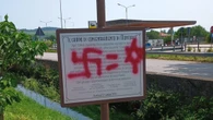 Svastiche contro Israele all'ex lager di Montorio Veronese