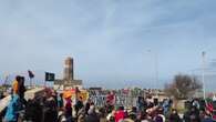 "No a porto crociere e muro in spiaggia": protesta a Fiumicino