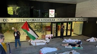 Flash mob per Gaza davanti al consiglio regionale ligure