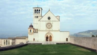 La vela di San Matteo crollata proiettata in Basilica Assisi