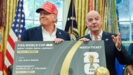 Infantino regala a Trump il primo biglietto per finale Mondiali