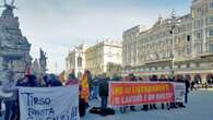 Lavoratori di Tirso e Ublox scendono in piazza a Trieste