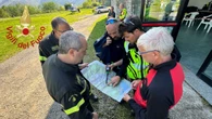 Turista scomparso, 4/o giorno di ricerche con elicotteri e droni