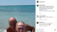 Zeman sta meglio, foto al mare con il figlio Karel