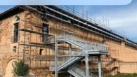 Al via la rimozione della scala in ferro dalla Certosa di Padula