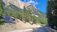 Frana in Cadore: ipotesi di riapertura Alemagna dopo martedì