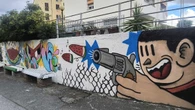 Murale contro Kirk all'Arci di La Spezia, 'subito coperto'