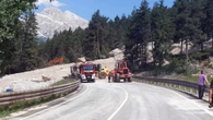 Frana in Cadore, Alemagna aperta solo per mezzi di soccorso