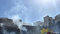 Incendio nel Materano, il sindaco tra i primi a intervenire