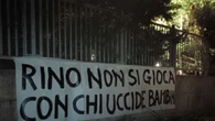 Slogan sotto casa Gattuso 'non si gioca con chi uccide bambini'