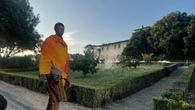 Sul plissé di Miyake pennellate dei colori d'Italia
