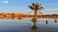 Marocco, Sahara: il lago Yasmina rinasce dopo le forti piogge