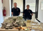 Blitz antidroga a Roma, 5 arresti e sequestro 100 kg hashish