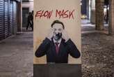 'Elon Mask' nella versione di Evyrein sul muro di Padova