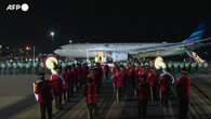 Papa Francesco sbarca a Port Moresby, in Papua Nuova Guinea