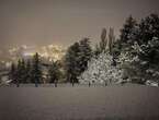 Neve sulle vette d'Abruzzo, -9.9 ai Piani di Pezza