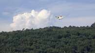 Incendio monte Cimadors, impegnati 3 elicotteri e 2 Canadair