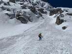 Cortina, slavina su pista chiusa in Tofana