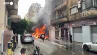 Beirut, incendio nel quartiere Hamra: cittadini bloccati in un edificio