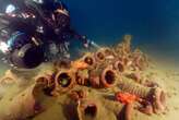 Anfore primo secolo a.C. trovate in mare nel Siracusano