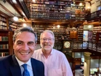Console Pianelli visita biblioteca Australia meridionale