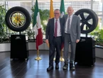 Ambasciatore Modiano visita lo stabilimento Pirelli a Silao