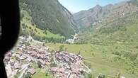 Maltempo, la strada di Cogne distrutta dal torrente