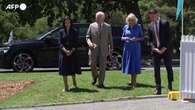 Sydney, Re Carlo e Camilla partecipano a un barbecue australiano