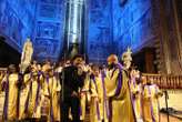 Messa per la pace nel duomo di Orvieto con il card. Parolin