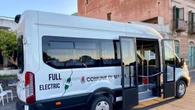 A Malfa in funzione il primo bus elettrico dell'isola di Salina
