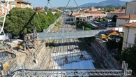 Stop treni Firenze, varo nuovo ponte al Pino alla presenza di Salvini