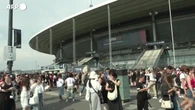 Il gruppo K-pop BTS in concerto allo Stade de France