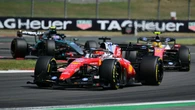 La Ferrari di Leclerc vince il Gp d'Inghilterra LE FOTO