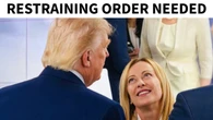 Trump posta meme con la Meloni, 'necessaria ordinanza restrittiva'