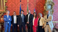 Il regista Francesco Sossai ricevuto dal presidente del Veneto Alberto Stefani