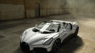 Bugatti Mistral Blanc Éternel, one-off con inserti in porcellana