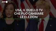 Harris-Trump, il duello tv che puo' cambiare le elezioni