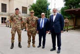Sicurezza al G7,Emiliano visita Brigata Pinerolo 'un'eccellenza'