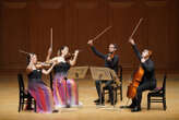 A Santa Cecilia il Quartetto Indaco e Michele Campanella