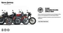 Al via l'edizione 2024 del Royal Enfield Test Ride Tour