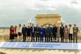 G7 Lavoro: foto di famiglia con vista su Cagliari