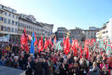 Precari della scuola manifestano davanti al ministero