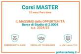 Nuovi corsi Master di Geeks Academy. Borse di studio di 2.000 euro