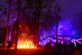 A Roma Trame di luce, si accende la light art all'Orto botanico